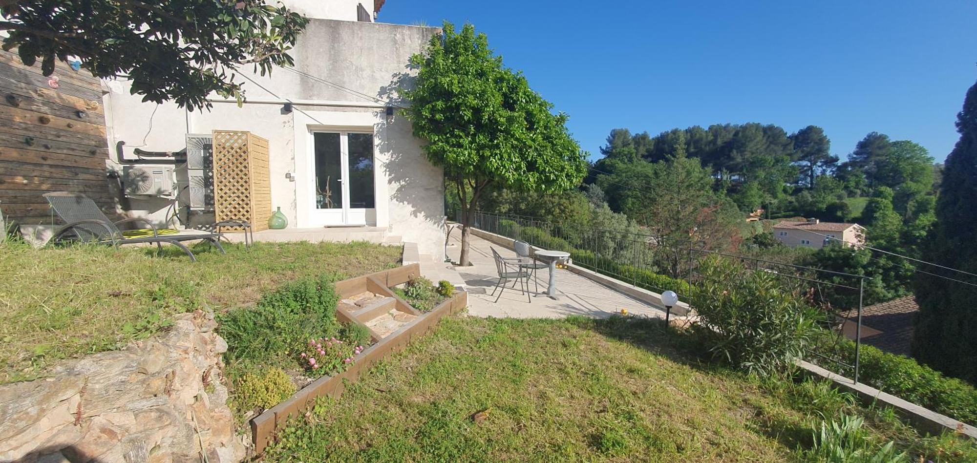 Apartament Calme Et Vue Panoramique Pégomas Zewnętrze zdjęcie